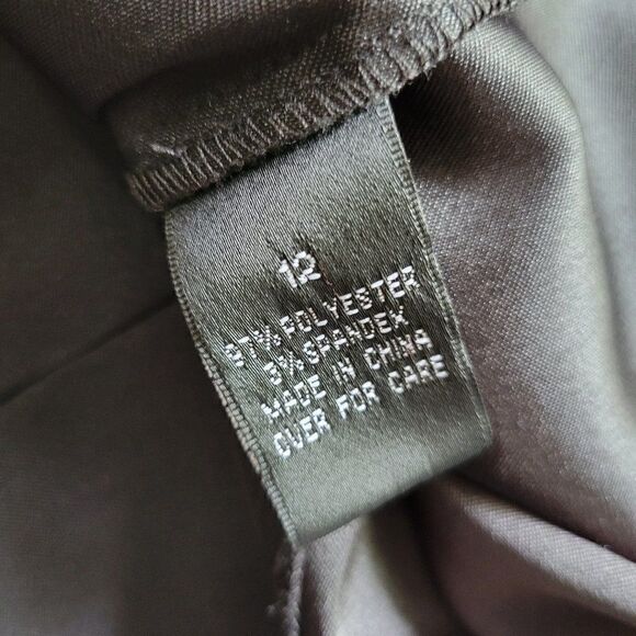 WORN ONCE AGB BLACK SABRINA NECK SHIFT DRESS AUDREY HEPBURN STYLE SZ 12 / L - Picture 15 of 15